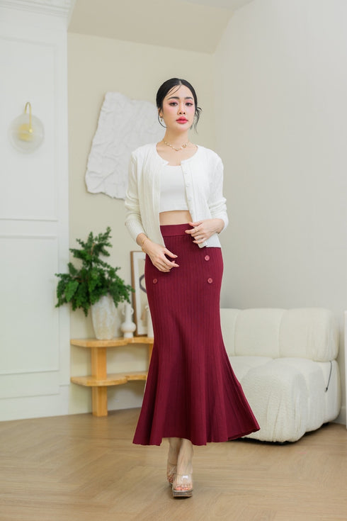Knitted Mermaid Tail Skirts